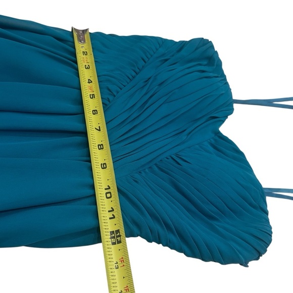 NEW Hailey Logan by Adrianna Papell Turquoise Y2K Fairy Ethereal Dress Girl's 5 - Picture 10 of 11